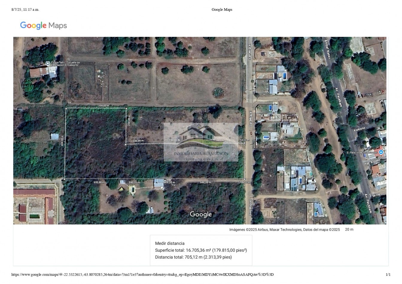 IMPONENTE TERRENO DE 16.666,67 m² - LISTO PARA ESCRITURAR