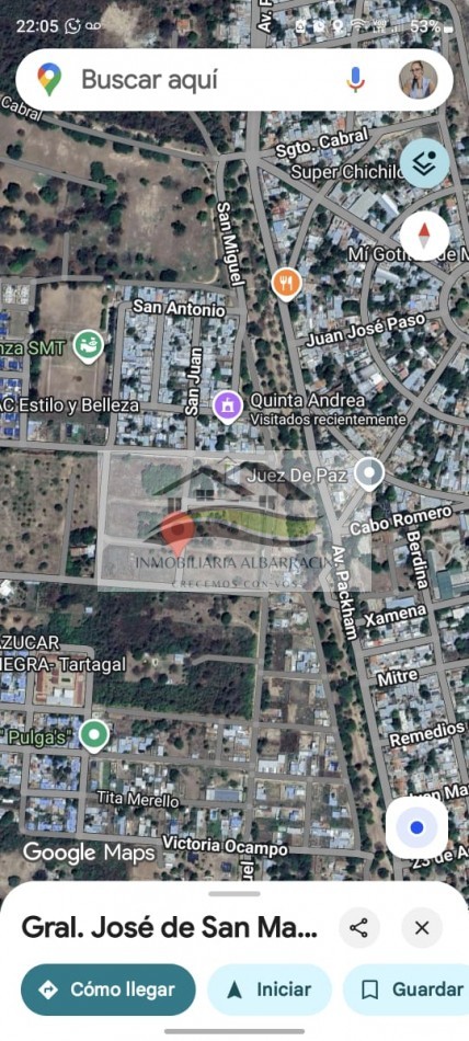 Tartagal B° Santa Maria I Terrenos en Venta