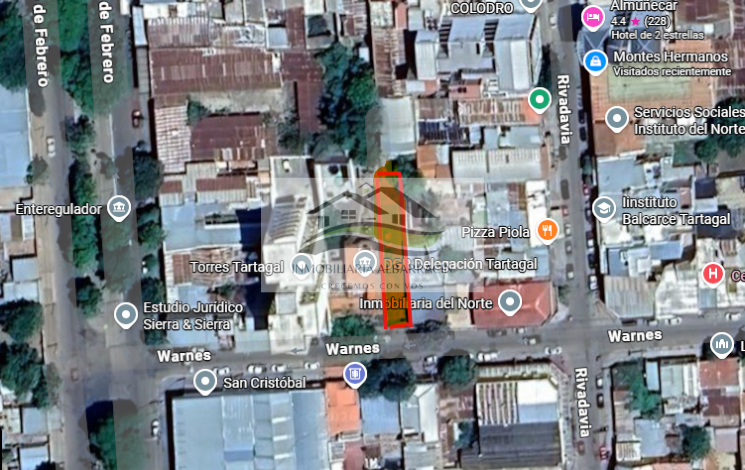 Tartagal B° Centro Terreno en Venta