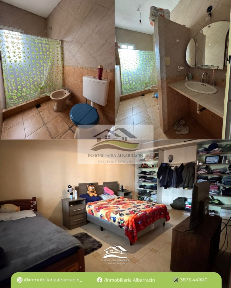 Tartagal B° Roberto Romero Casa y Dpto en Venta