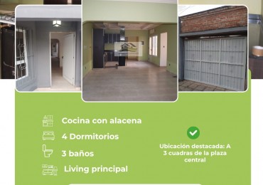 MOSCONI B° CENTRO CASA EN ALQUILER