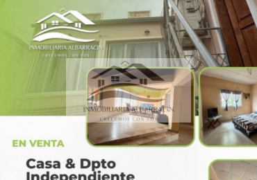 Tartagal B° Roberto Romero Casa y Dpto en Venta
